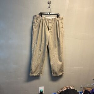 George Men's Khaki Chinos size 42x32. 0141